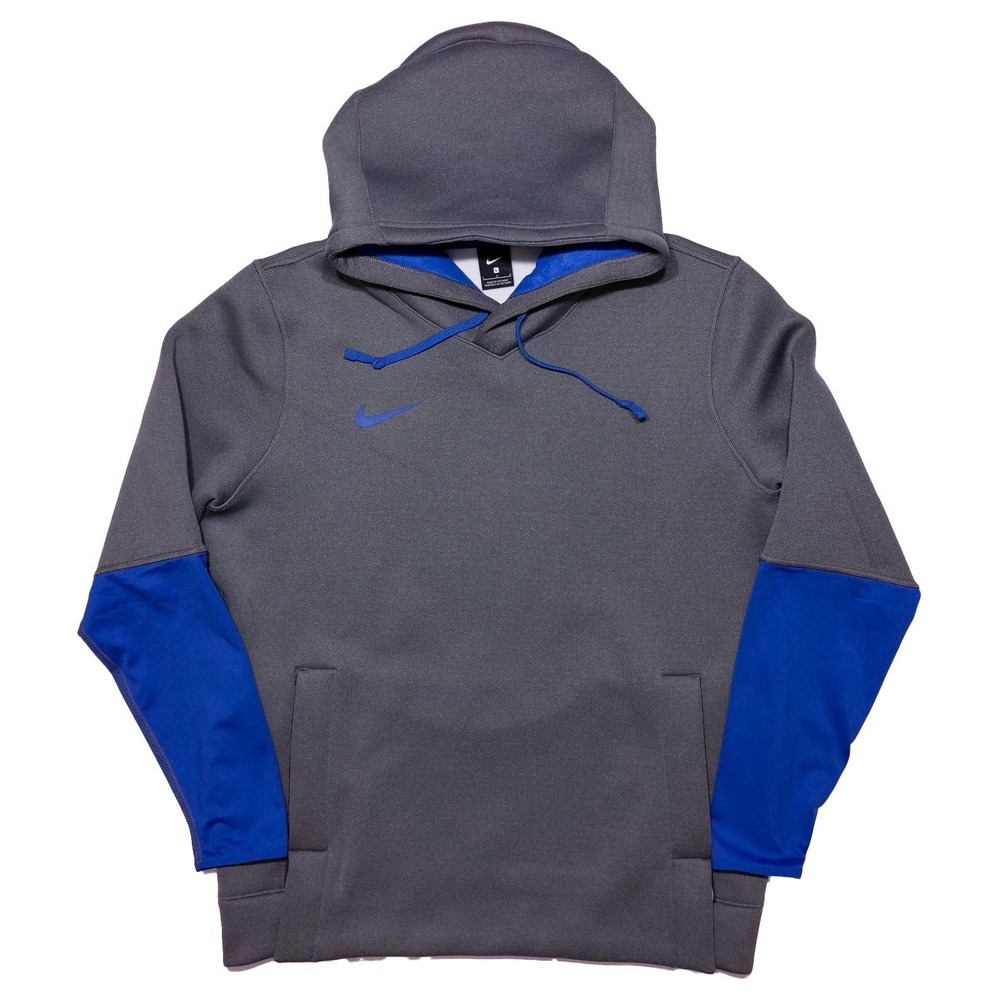 NIKE Men's‎ Therma Heavy Hoodie CI4406 Gray Blue Large L